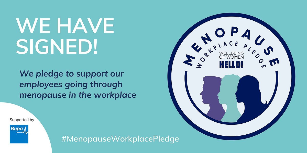 Menopause Workplace Pledge: WE HAVE SIGNED