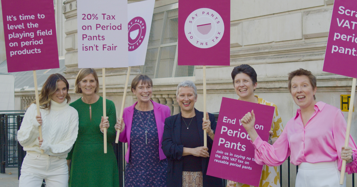 Texdata International - Say pants to the Tax: Primark and Tesco join M&S  and Wuka's call on the Government to remove VAT from period pants