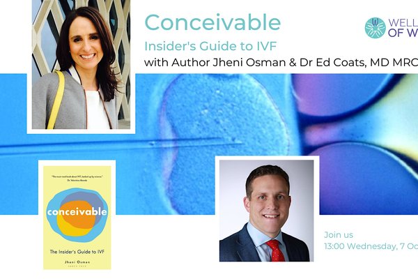 'Conceivable' with author Jheni Osman and Dr Ed Coats-image