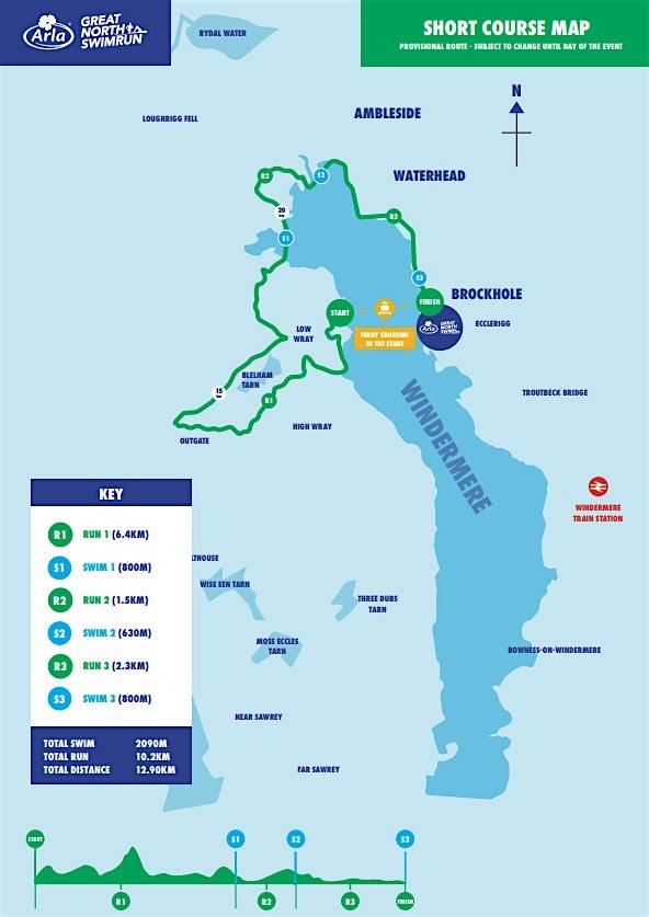 Great North SwimRun (Short)  2025-image