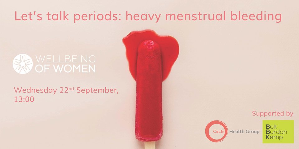 Let’s talk periods – heavy menstrual bleeding-image
