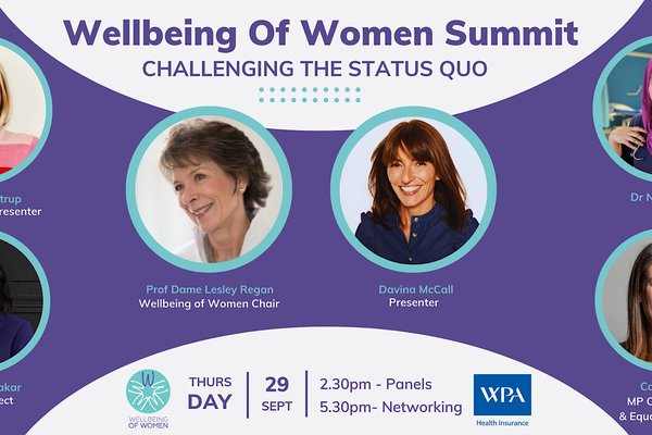 Wellbeing of Women Summit: Challenging the Status Quo-image