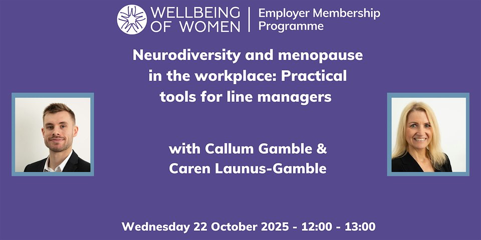 EMP Webinar: Neurodiversity and menopause in the workplace-image