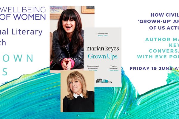 'Grown Ups': Marian Keyes in conversation with Eve Pollard, OBE-image